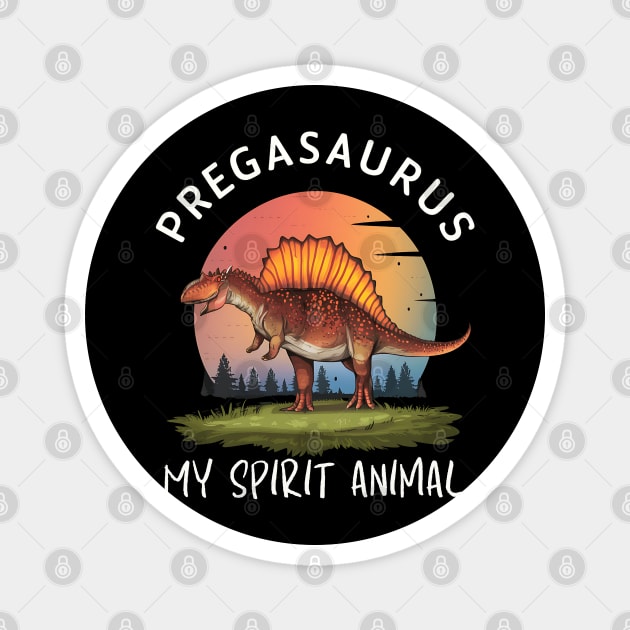 Pregasaurus is my Spirit Animal Magnet by NomiCrafts